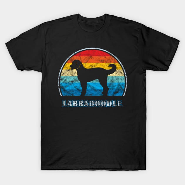 Labradoodle Vintage Design Dog T-Shirt by millersye